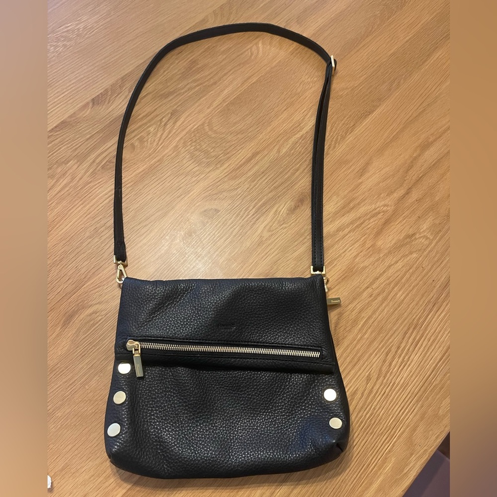 Hammit leather crossbody bag